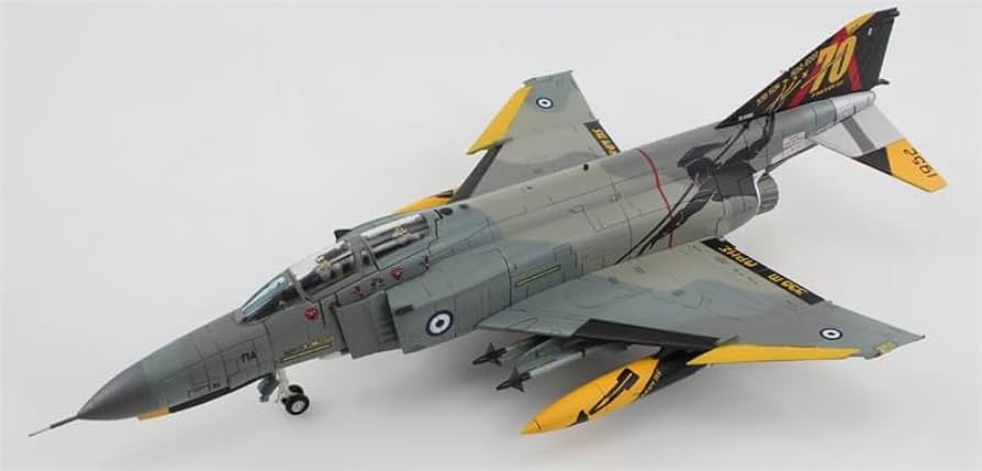 F-4 Phantom II シャークマウス 1/72 メタル製 重厚 模型 Amazon.com: for Hobby Master F-4E Phantom II 70 Years of 338
